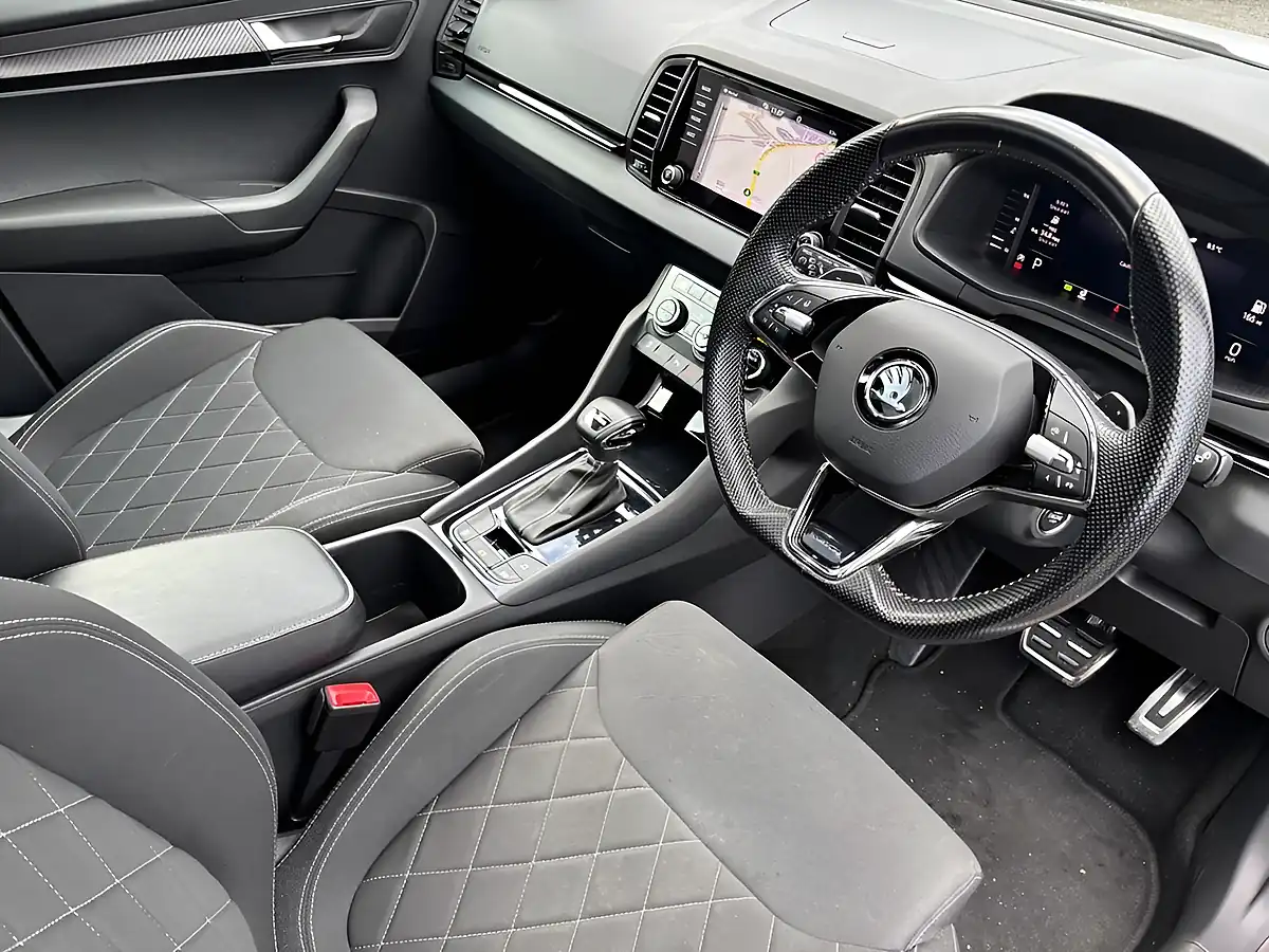 Used 2022 Skoda Karoq Sportline Moon White - Interior and Exterior details 17