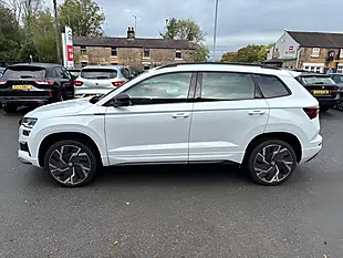 Used 2022 Skoda Karoq Sportline Moon White - Interior and Exterior details 9