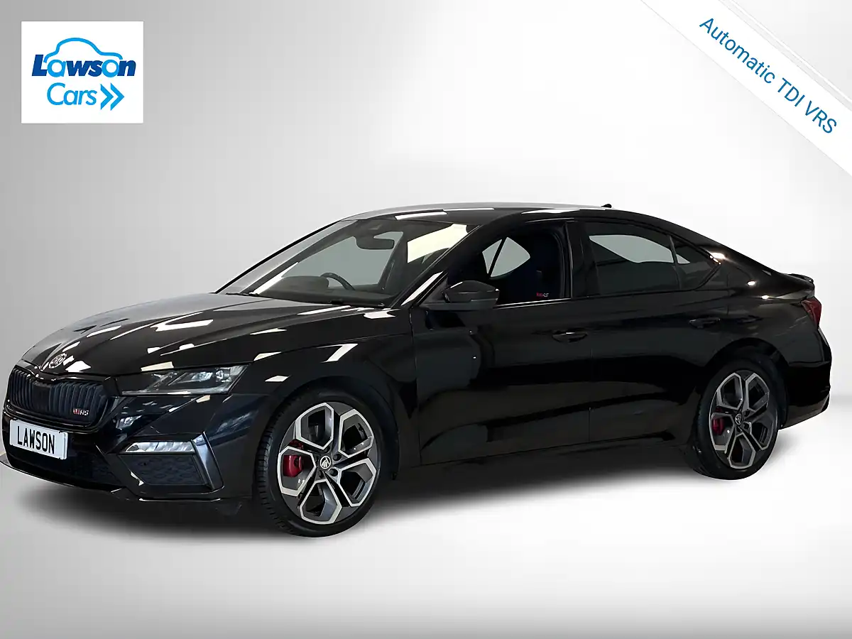 Used 2022 Skoda Octavia VRS Black - Front View