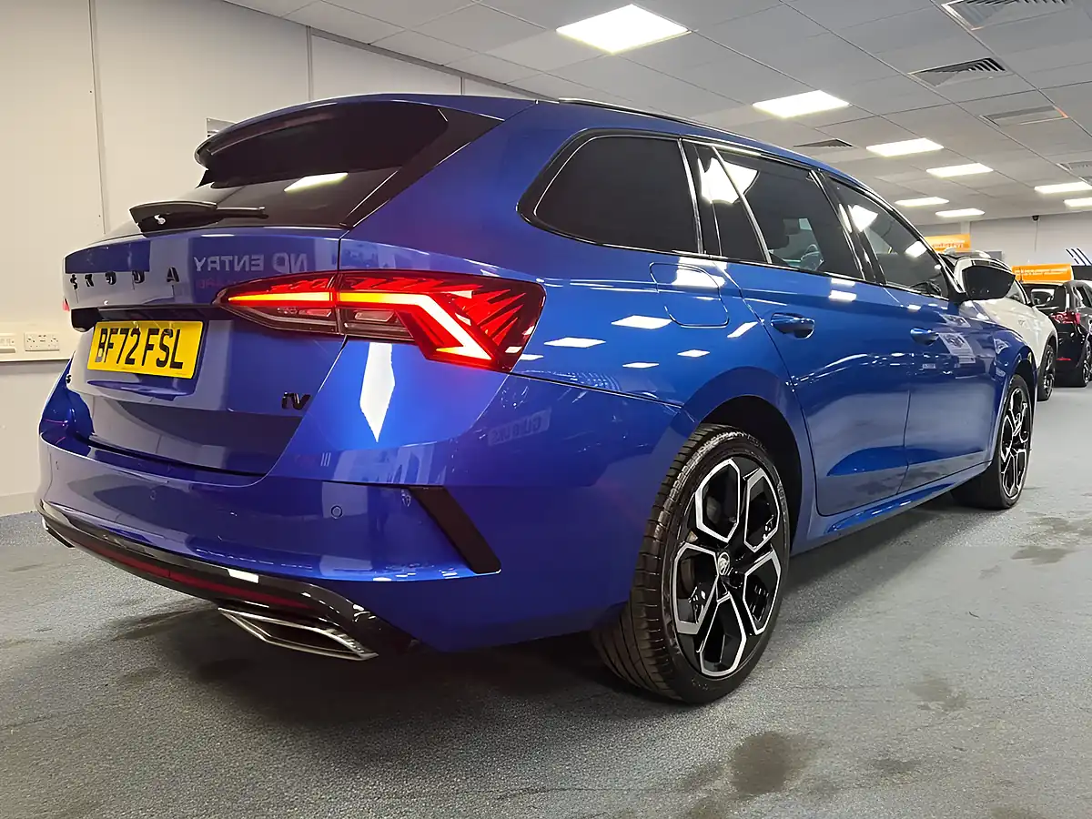 Used 2022 Skoda Octavia VRS Race Blue Metallic - Interior and Exterior details 2