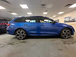 Used 2022 Skoda Octavia VRS Race Blue Metallic - Interior and Exterior details 5