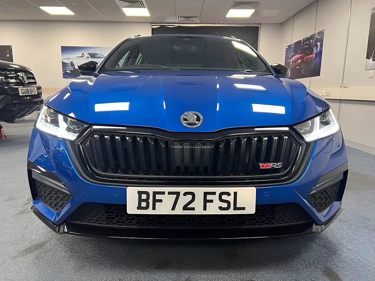 Used 2022 Skoda Octavia VRS Race Blue Metallic - Interior and Exterior details 7