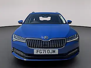 Used 2022 Skoda Superb Se Technology Blue - Interior and Exterior details 2