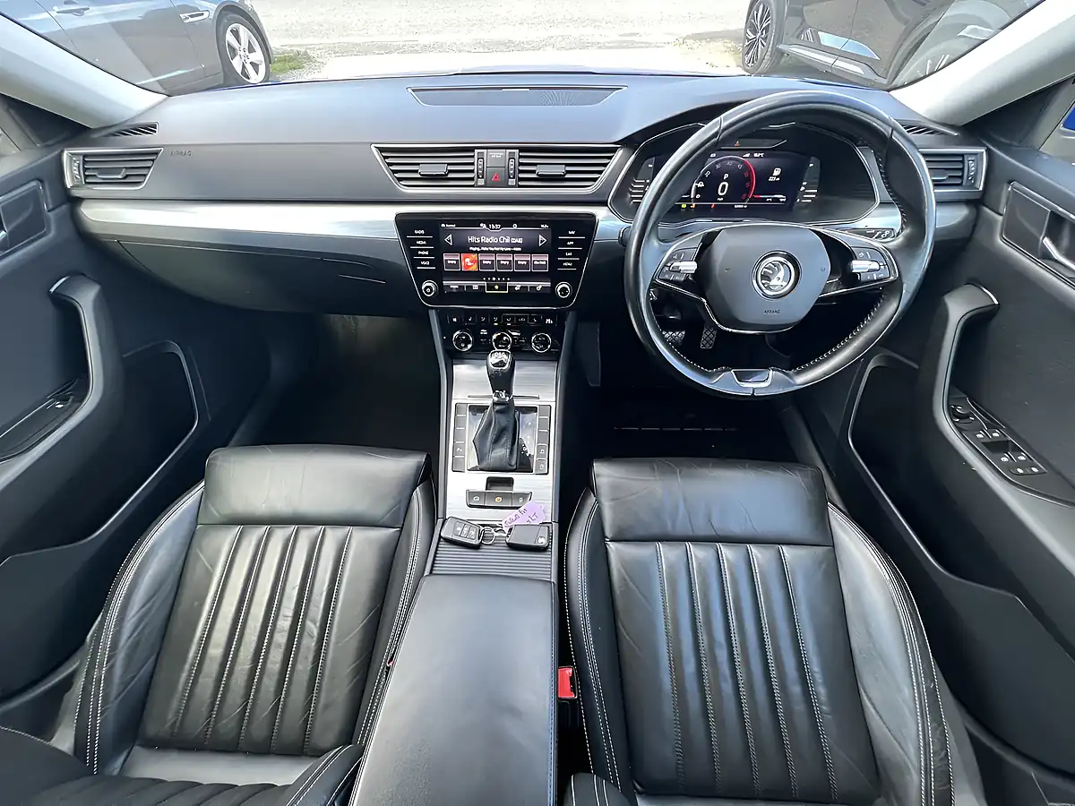 Used 2022 Skoda Superb Se Technology Energy Blue - Interior and Exterior details 2