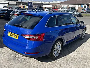 Used 2022 Skoda Superb Se Technology Energy Blue - Interior and Exterior details 6
