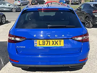 Used 2022 Skoda Superb Se Technology Energy Blue - Interior and Exterior details 7