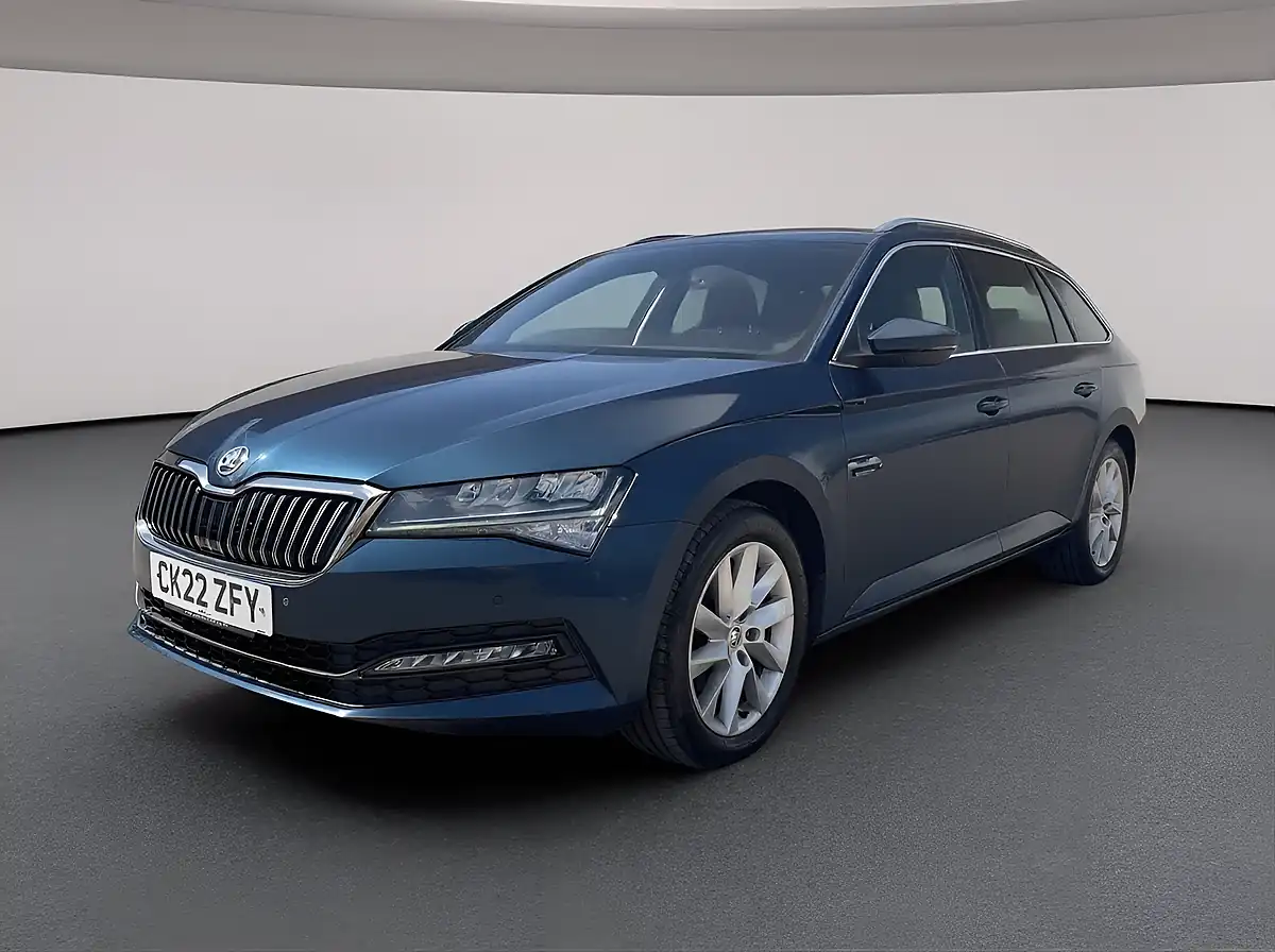 Used 2022 Skoda Superb Se Technology Petrol Blue Metallic - Interior and Exterior details 3