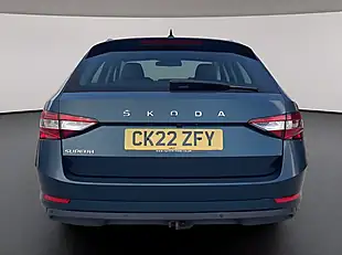 Used 2022 Skoda Superb Se Technology Petrol Blue Metallic - Interior and Exterior details 8