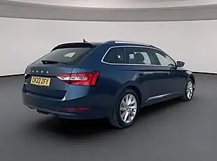 Used 2022 Skoda Superb Se Technology Petrol Blue Metallic - Interior and Exterior details 9