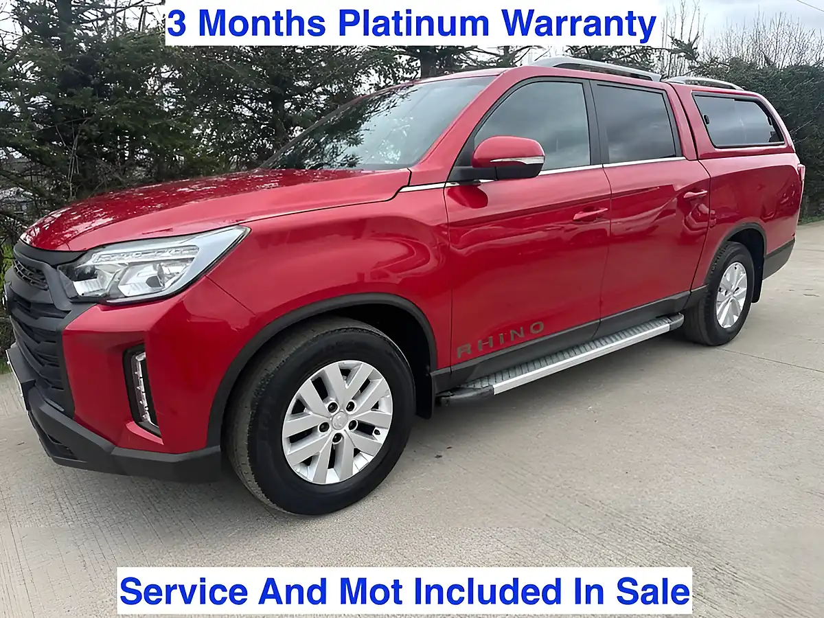 Used 2022 Ssangyong Musso Rhino Red - Interior and Exterior details 13