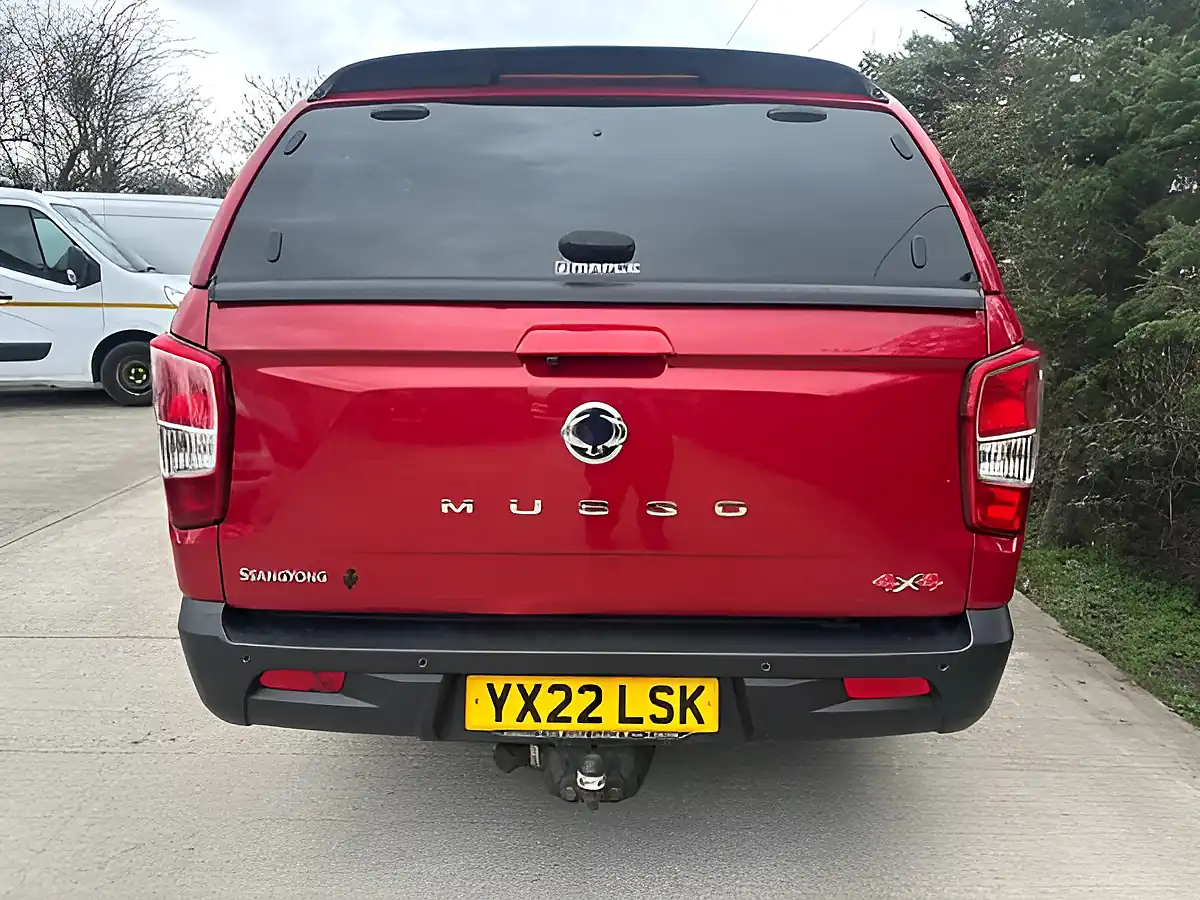 Used 2022 Ssangyong Musso Rhino Red - Interior and Exterior details 19