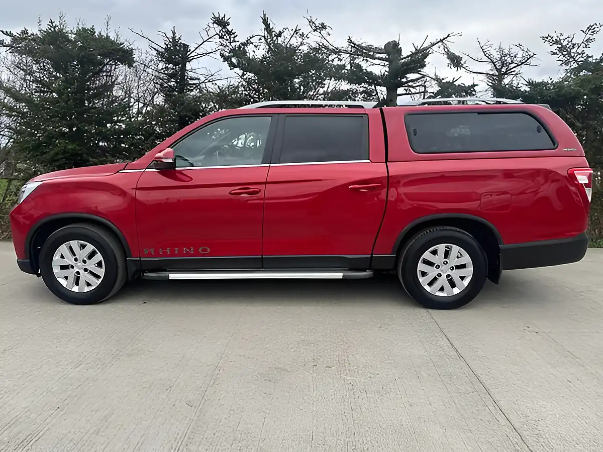 Used 2022 Ssangyong Musso Rhino Red - Interior and Exterior details 2