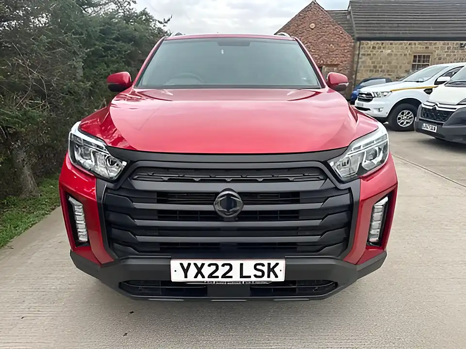 Used 2022 Ssangyong Musso Rhino Red - Interior and Exterior details 6