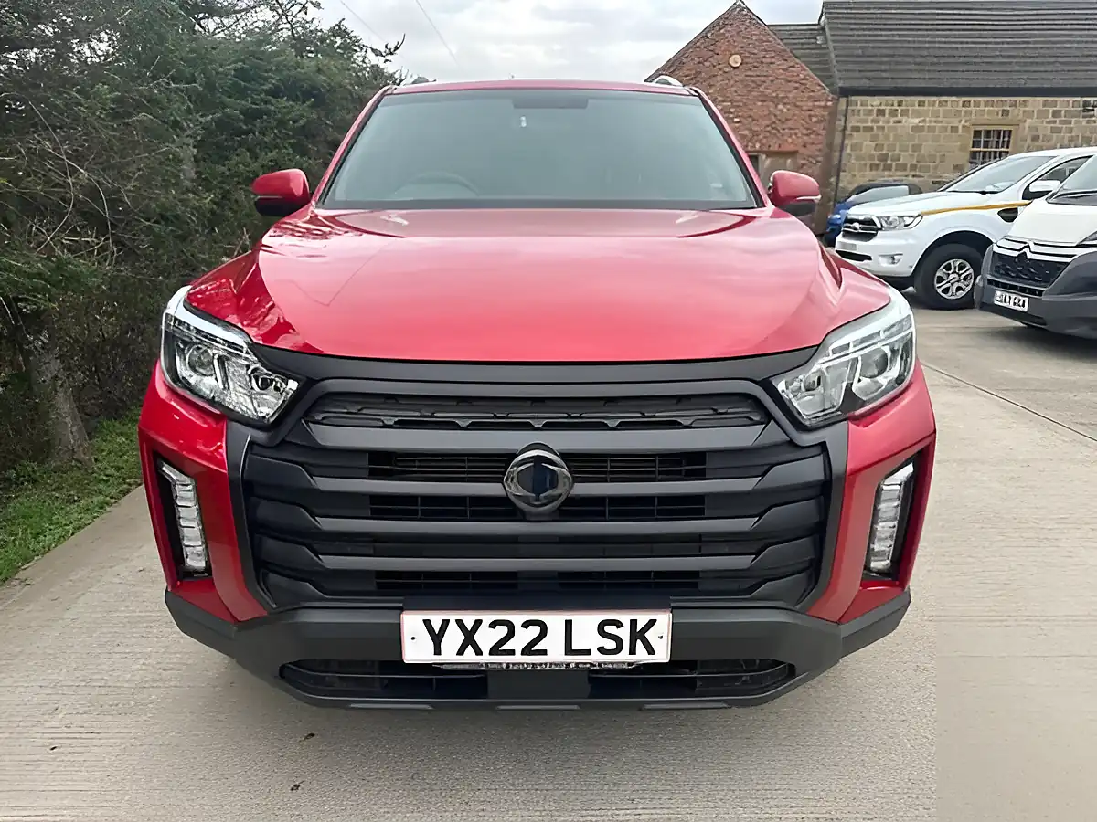 Used 2022 Ssangyong Musso Rhino Red - Interior and Exterior details 7