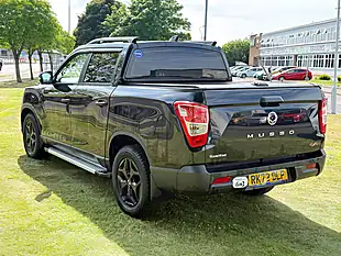 Used 2022 Ssangyong Musso Saracen Black - Interior and Exterior details 4