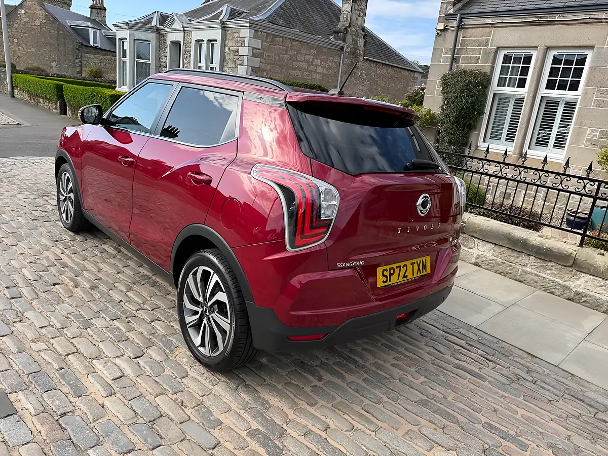 Used 2022 Ssangyong Tivoli Ultimate Nav Cherry Red - Interior and Exterior details 12