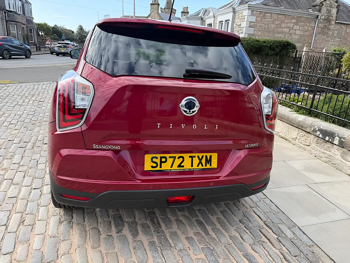Used 2022 Ssangyong Tivoli Ultimate Nav Cherry Red - Interior and Exterior details 13