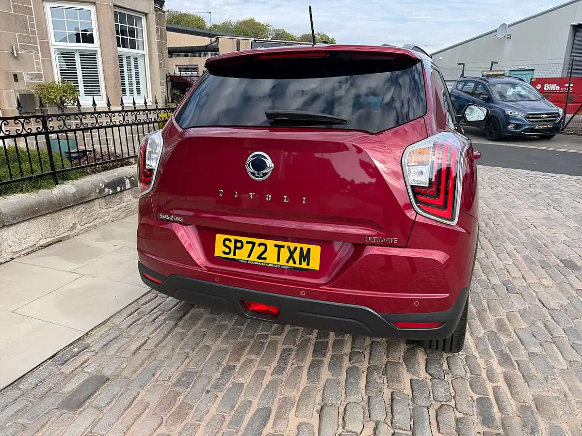 Used 2022 Ssangyong Tivoli Ultimate Nav Cherry Red - Interior and Exterior details 18