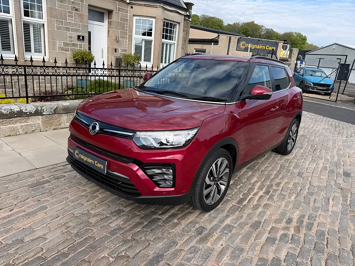 Used 2022 Ssangyong Tivoli Ultimate Nav Cherry Red - Interior and Exterior details 3