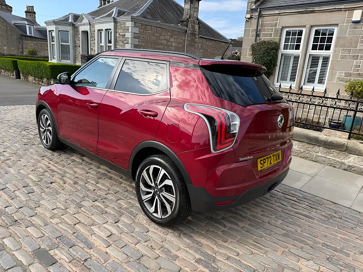 Used 2022 Ssangyong Tivoli Ultimate Nav Cherry Red - Interior and Exterior details 7