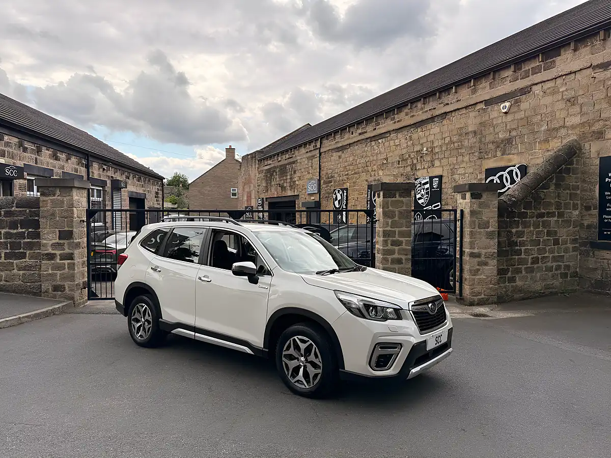 Used 2022 Subaru Forester Xe Crystal White Pearl - Interior and Exterior details 10