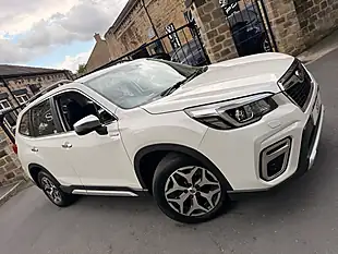 Used 2022 Subaru Forester Xe Crystal White Pearl - Interior and Exterior details 3