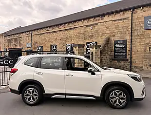 Used 2022 Subaru Forester Xe Crystal White Pearl - Interior and Exterior details 5