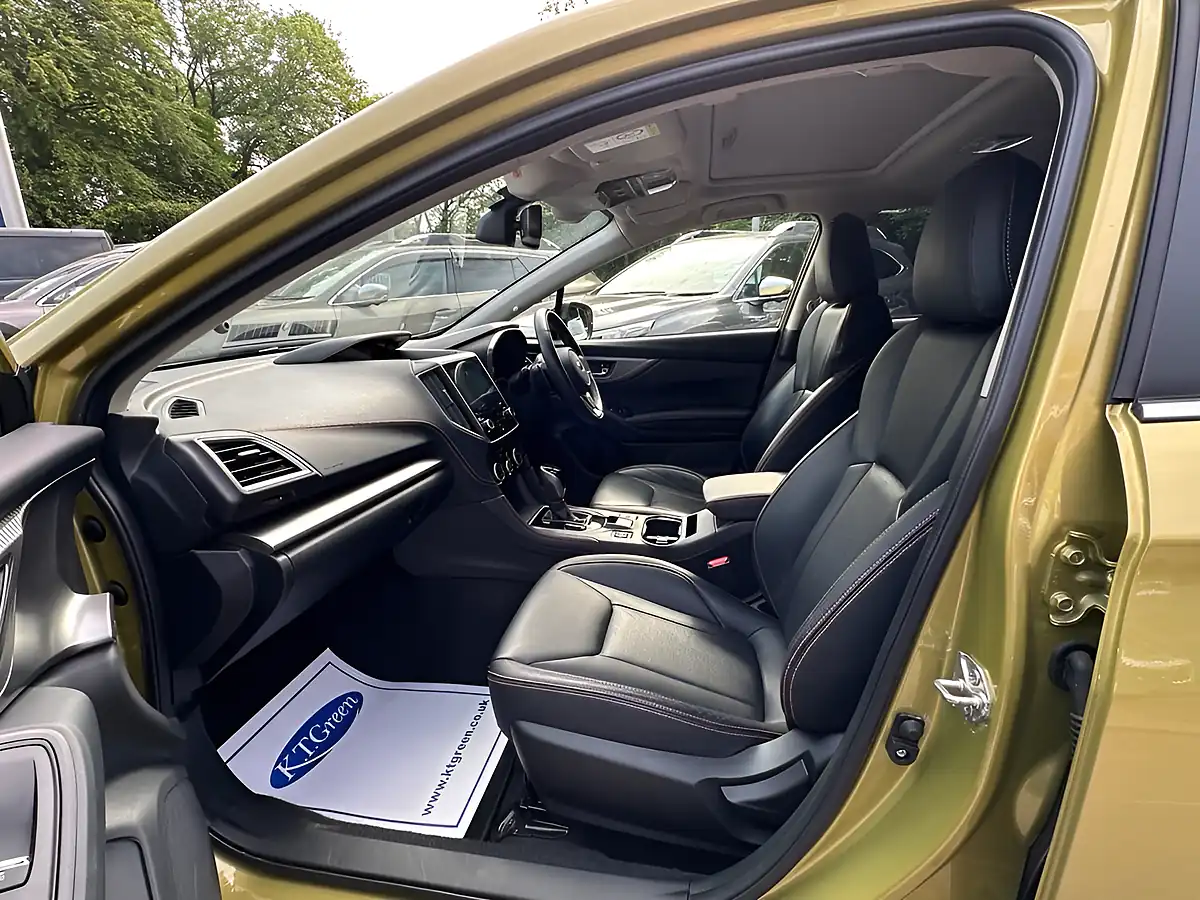 Used 2022 Subaru Xv Se Premium Yellow - Interior and Exterior details 11