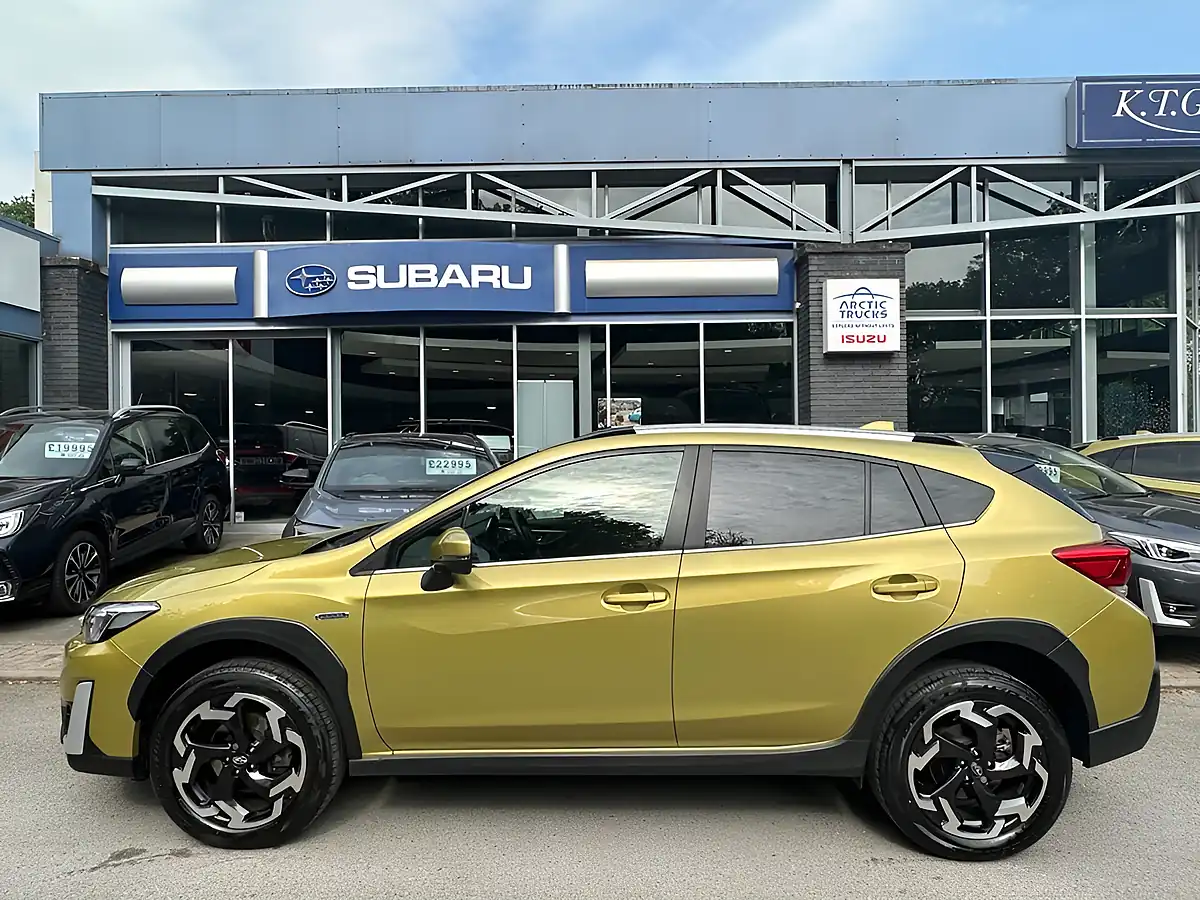 Used 2022 Subaru Xv Se Premium Yellow - Interior and Exterior details 2