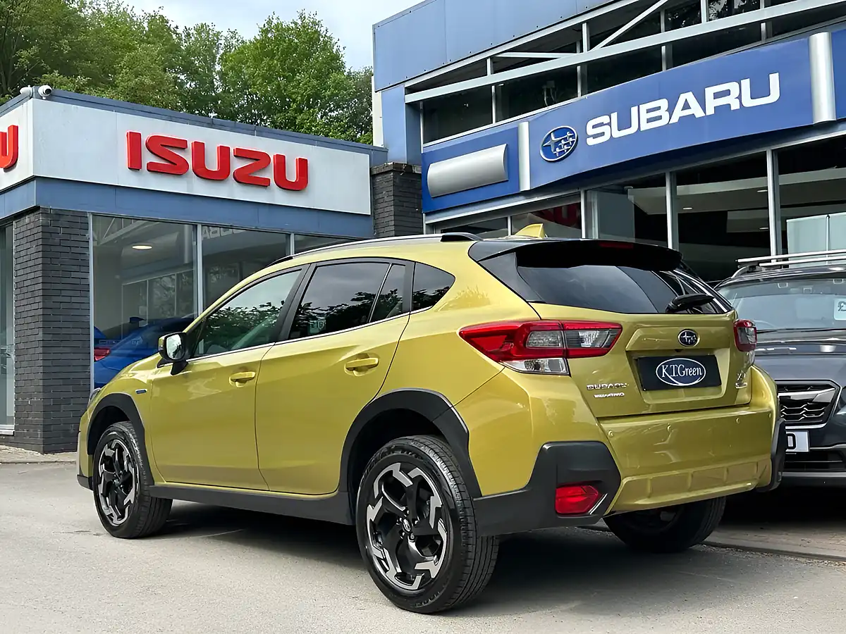 Used 2022 Subaru Xv Se Premium Yellow - Interior and Exterior details 3