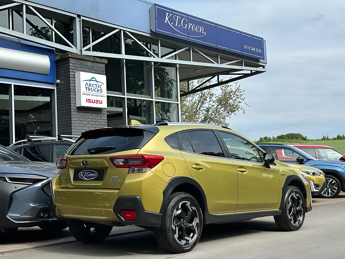 Used 2022 Subaru Xv Se Premium Yellow - Interior and Exterior details 4