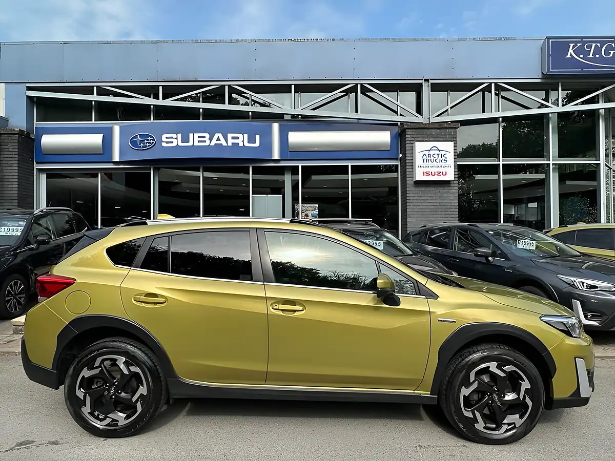 Used 2022 Subaru Xv Se Premium Yellow - Interior and Exterior details 5