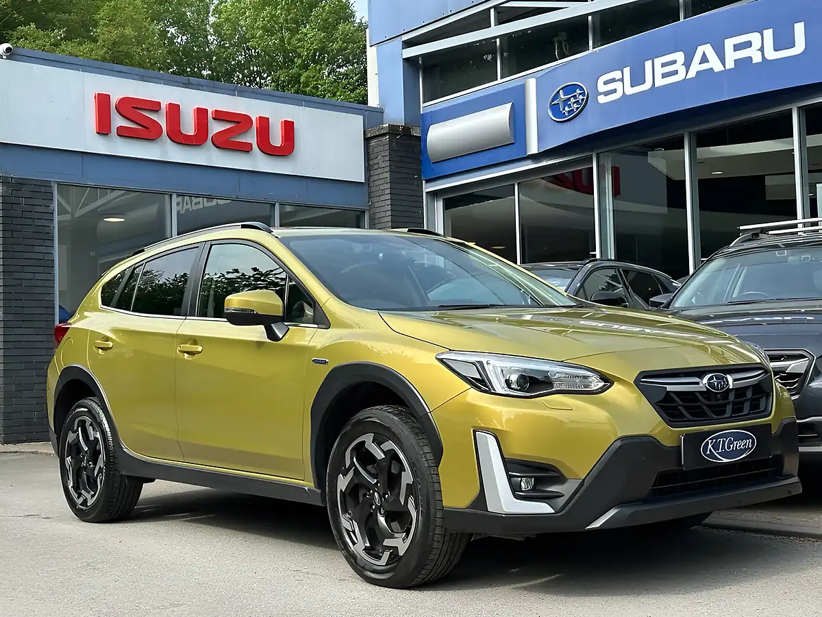 Used 2022 Subaru Xv Se Premium Yellow - Interior and Exterior details 6