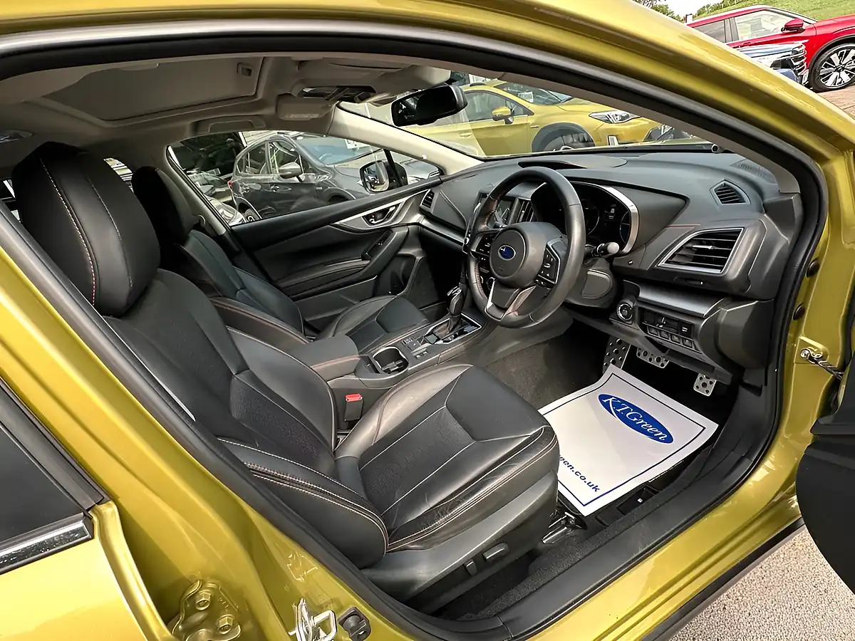 Used 2022 Subaru Xv Se Premium Yellow - Interior and Exterior details 8