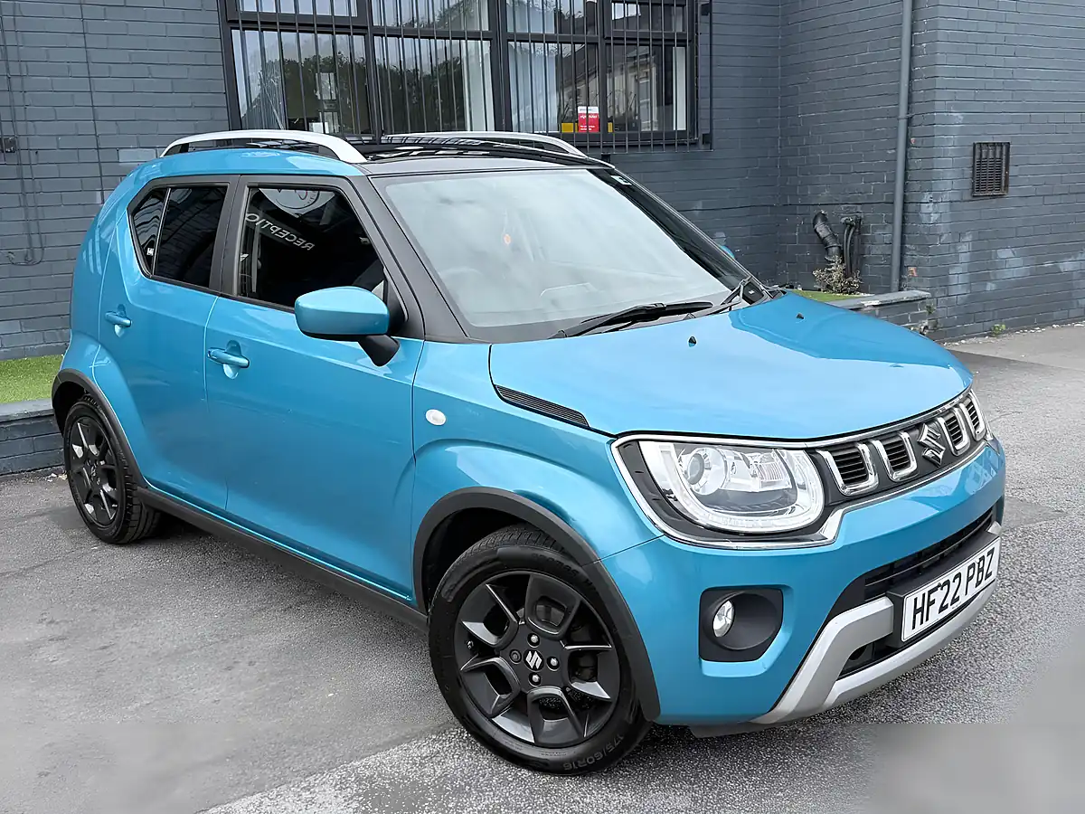 Used 2022 Suzuki Ignis Sz-T Blue - Front View