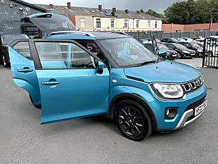Used 2022 Suzuki Ignis Sz-T Blue - Interior and Exterior details 11
