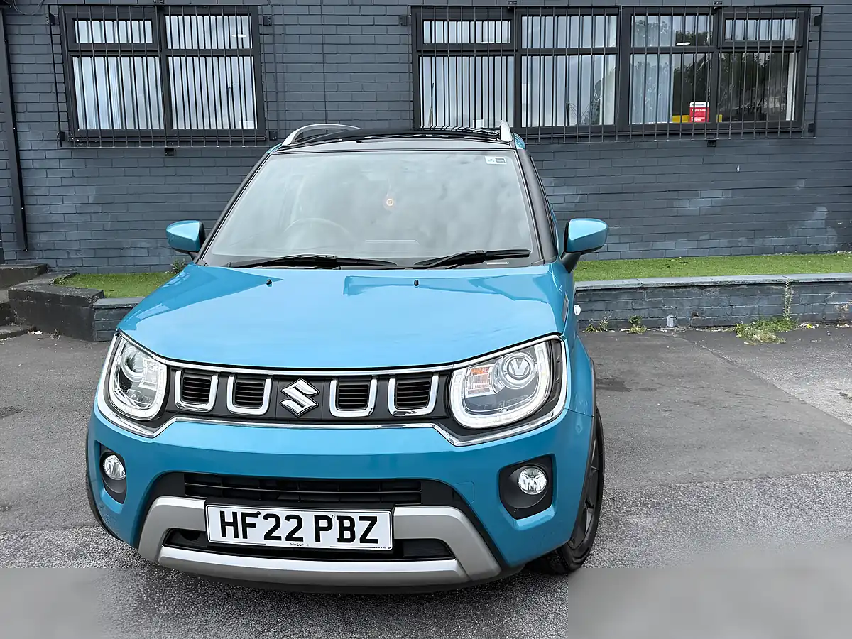 Used 2022 Suzuki Ignis Sz-T Blue - Interior and Exterior details 2
