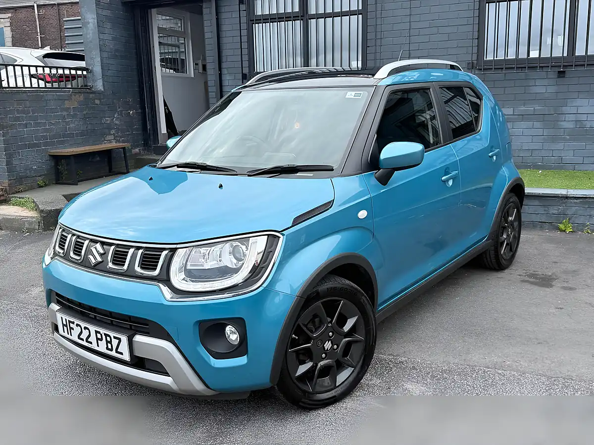 Used 2022 Suzuki Ignis Sz-T Blue - Interior and Exterior details 3