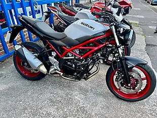 Used 2022 Suzuki SV650 a White - Interior and Exterior details 9