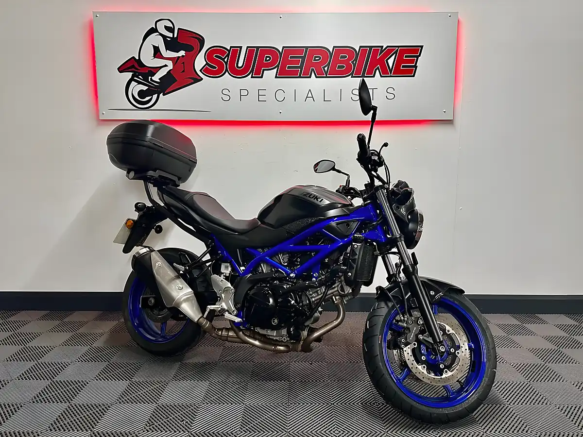 Used 2022 Suzuki SV650 Naked Black - Front View