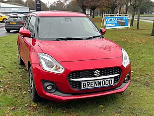 Used 2022 Suzuki Swift SZ5 Red - Interior and Exterior details 2