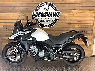Used 2022 Suzuki V-Strom 650 White - Interior and Exterior details 2