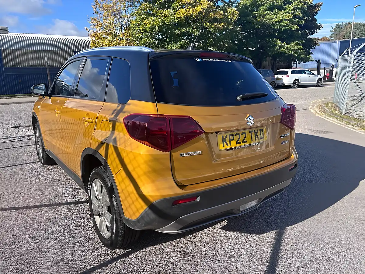 Used 2022 Suzuki Vitara Sz-T Yellow - Interior and Exterior details 3