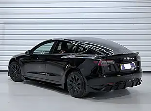 Used 2022 Tesla Model 3 Long Range Black - Interior and Exterior details 6