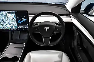 Used 2022 Tesla Model 3 Long Range Blue - Interior and Exterior details 14