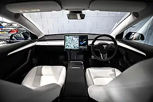 Used 2022 Tesla Model 3 Long Range Blue - Interior and Exterior details 2