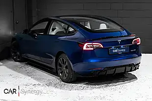 Used 2022 Tesla Model 3 Long Range Blue - Interior and Exterior details 3