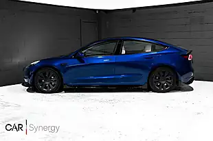 Used 2022 Tesla Model 3 Long Range Blue - Interior and Exterior details 4