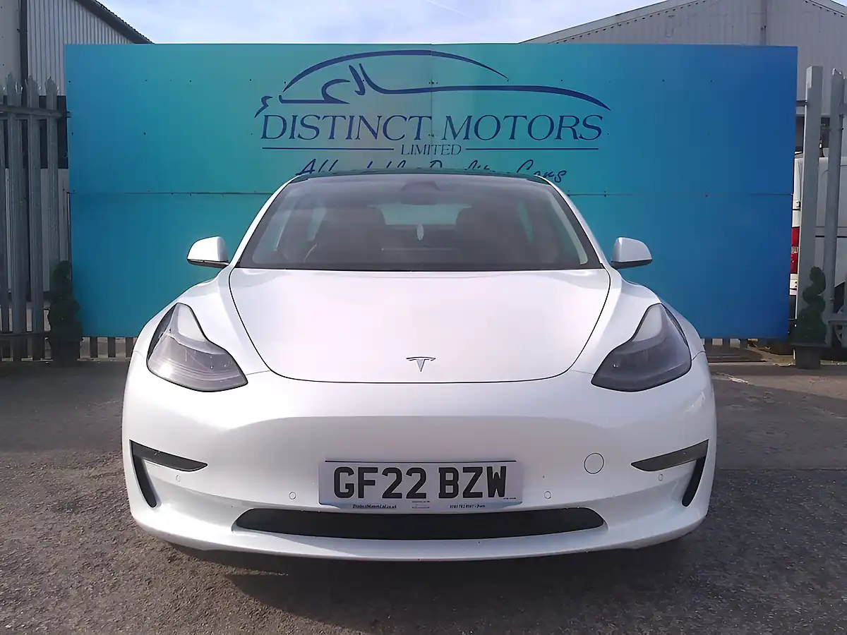 Used 2022 Tesla Model 3 Long Range White - Interior and Exterior details 2