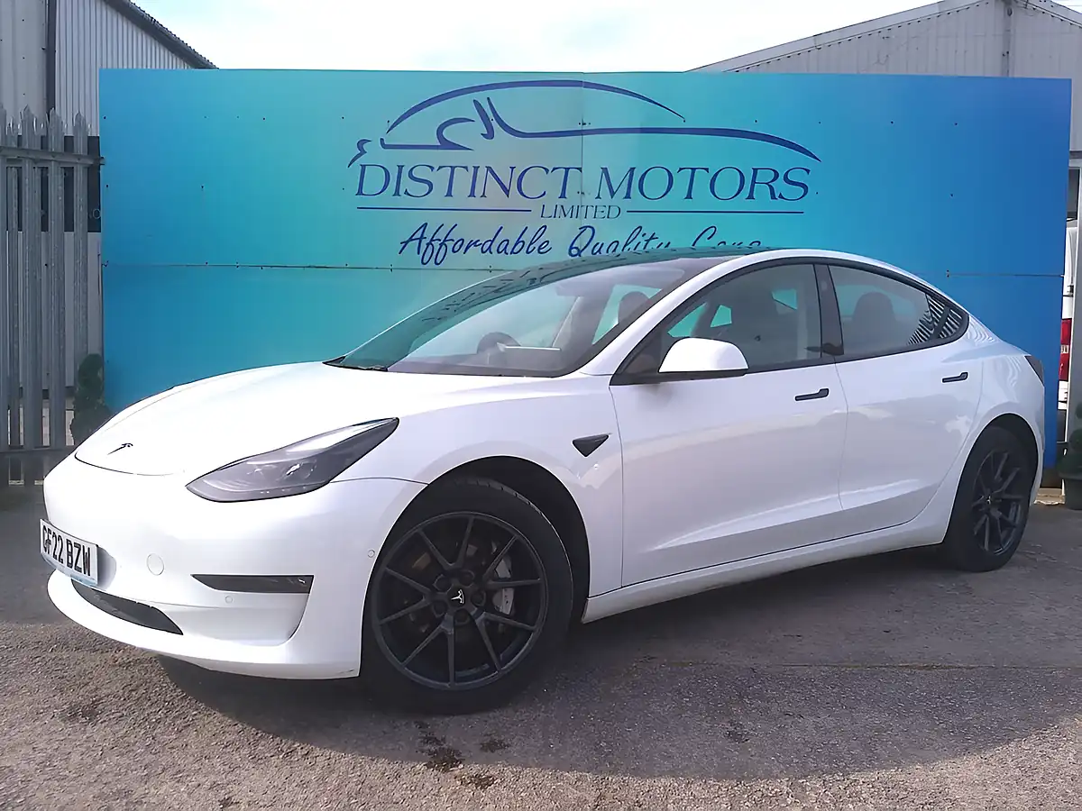 Used 2022 Tesla Model 3 Long Range White - Interior and Exterior details 3